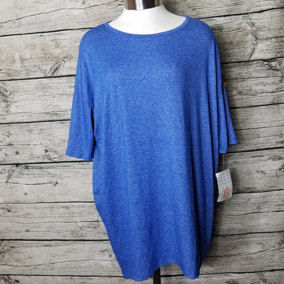 LuLaRoe Tops - Lularoe Irma Women Blue 3/4 Sleeve T-Shirt XS.Pit to pit approx:  24 inches R